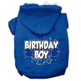 Birthday Boy Screen Print Pet Hoodies