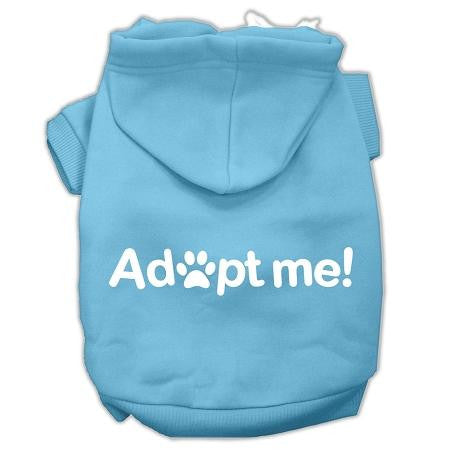 Adopt Me Screen Print Pet Hoodies Baby Blue Size Lg (14)