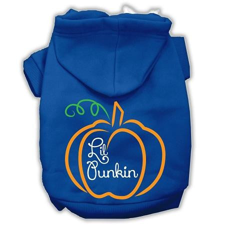 Lil Punkin Screenprint Hoodie Blue L (14)