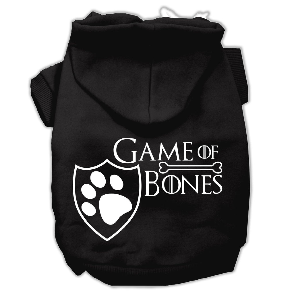 Game of Bones Screenprint Dog Hoodie Black XL (16)