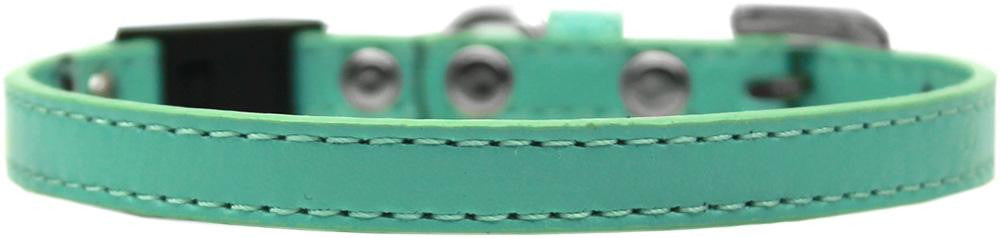 Plain Breakaway Cat Collar Aqua Size 12