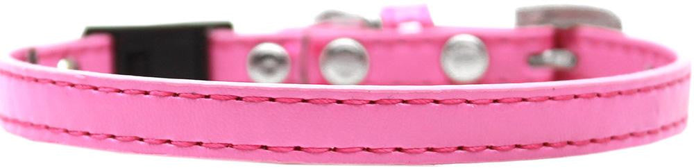 Plain Breakaway Cat Collar Bright Pink Size 10