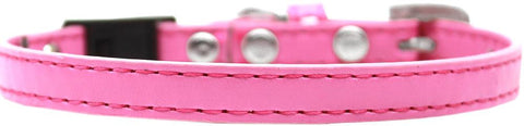 Plain Breakaway Cat Collar Bright Pink Size 10