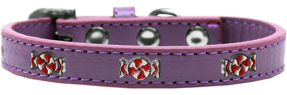 Peppermint Widget Dog Collar Lavender Size 10