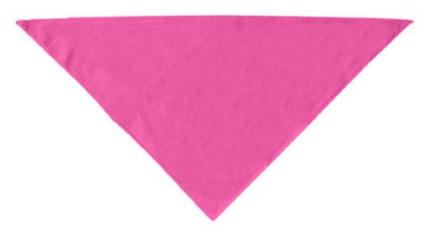 Plain Bandana Bright Pink Large