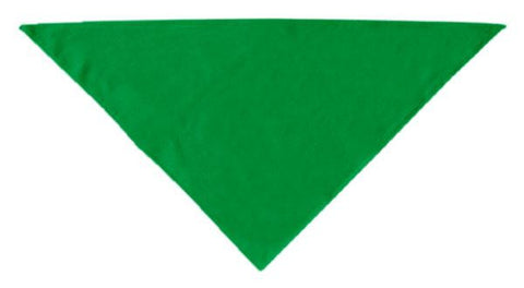 Plain Bandana Emerald Green Large