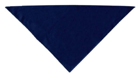 Plain Bandana Navy Blue large