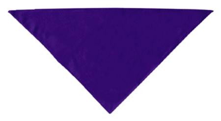 Plain Bandana Purple Large