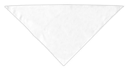 Plain Bandana White Large