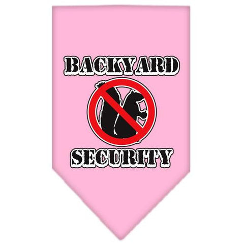 Backyard Security Screen Print Bandana