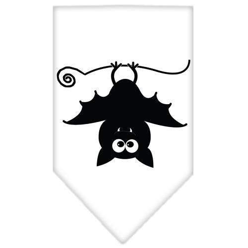 Batsy The Bat Screen Print Bandana White Small