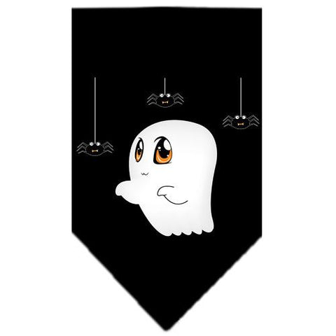 Sammy The Ghost Screen Print Bandana Black Large