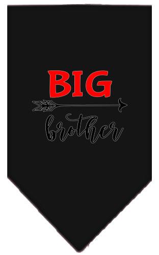 Big Brother Screen Print Bandana Black Large