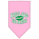 Kiss Me I'm Irish Screen Print Bandana