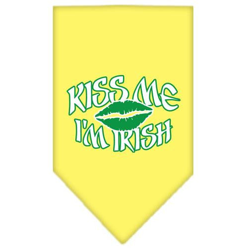 Kiss Me I'm Irish Screen Print Bandana