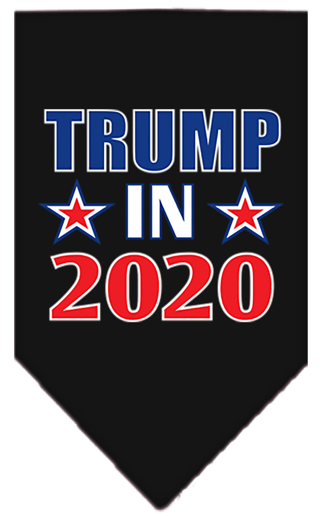 Trump In 2020 Screen Print Bandana Black Large