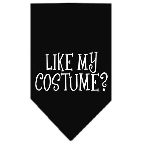 Like my costume? Screen Print Bandana Black Large