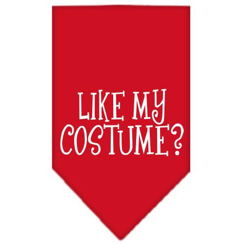 Like my costume? Screen Print Bandana Red Small