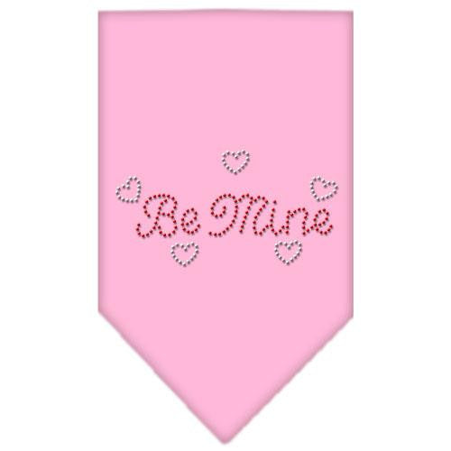 Be Mine Rhinestone Bandana Light Pink Small