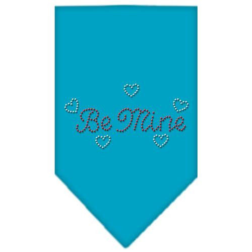 Be Mine Rhinestone Bandana Turquoise Small