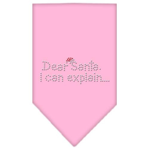 Dear Santa Rhinestone Bandana