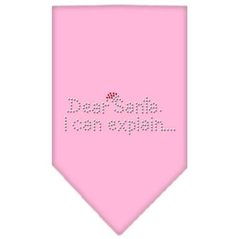 Dear Santa Rhinestone Bandana