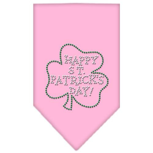 Happy St. Patricks Day Rhinestone Bandana