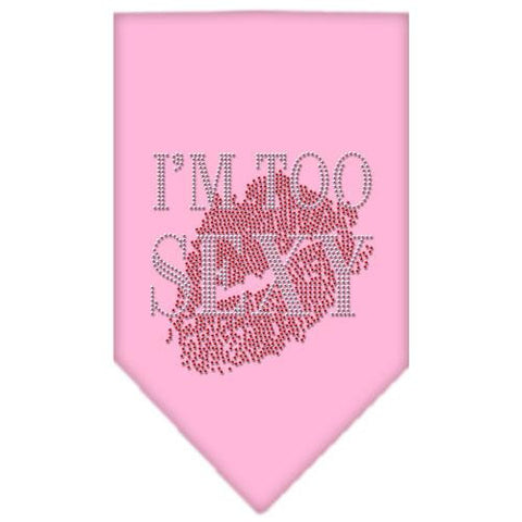 I'm Too Sexy Rhinestone Bandana