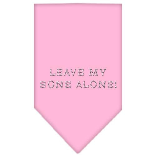 Leave My Bone Alone Rhinestone Bandana