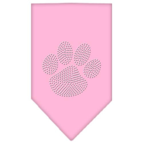 Paw Clear Rhinestone Bandana