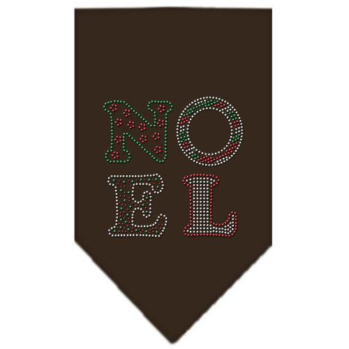 Noel Rhinestone Bandana Brown Large