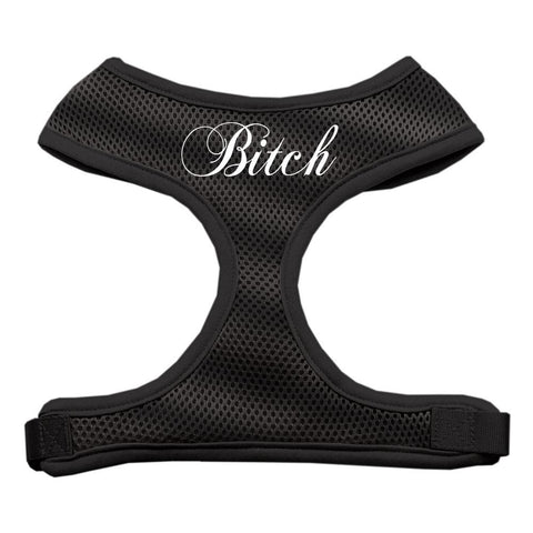 Bitch Soft Mesh Harnesses Black Medium