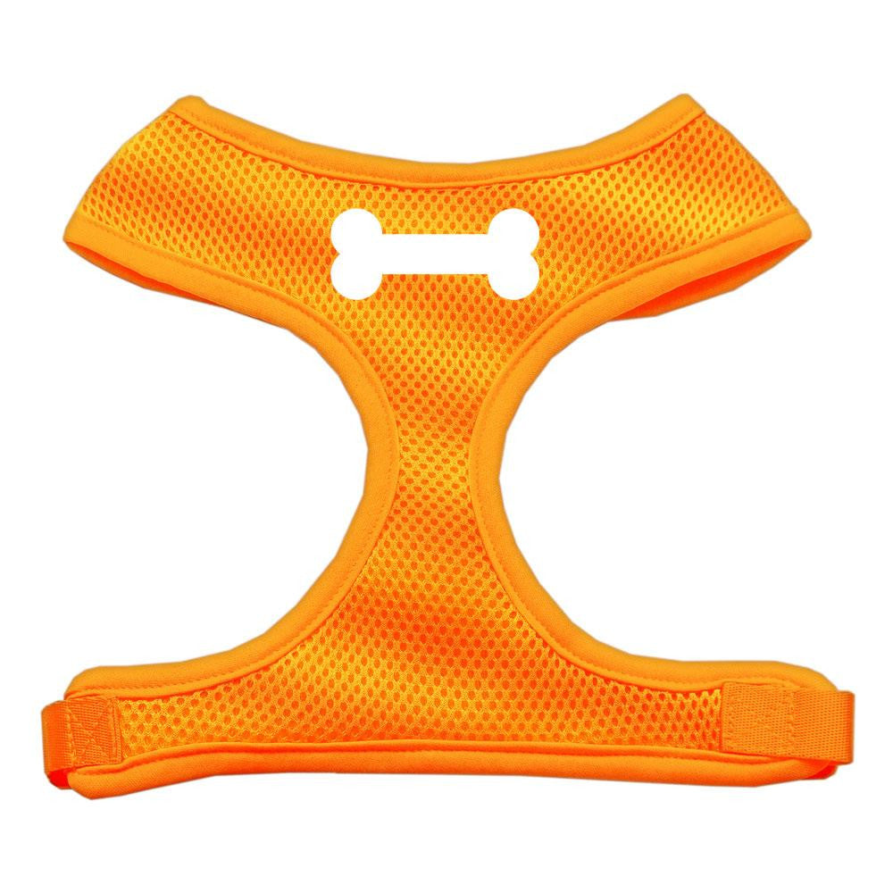 Bone Design Soft Mesh Harnesses Orange Large