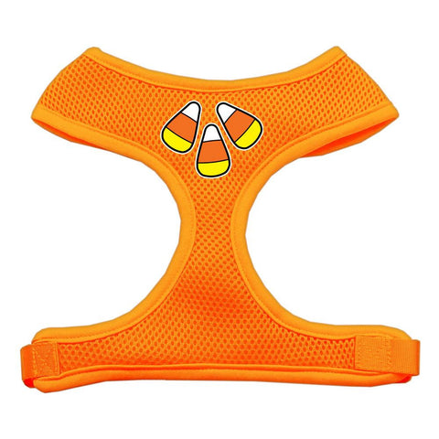 Candy Corn Design Soft Mesh Harnesses Orange Large