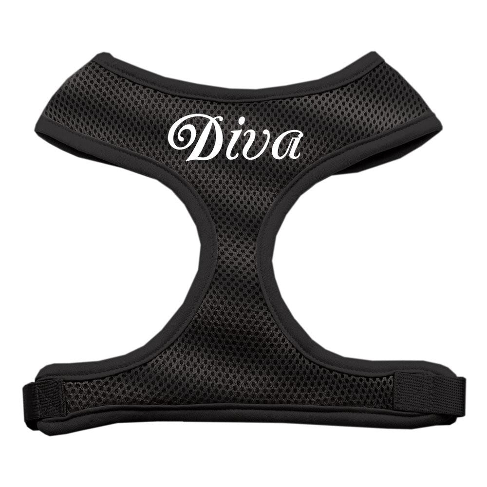 Diva Design Soft Mesh Harnesses Black Large