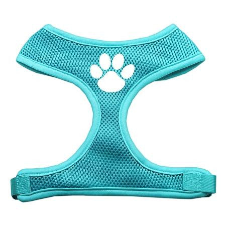 Paw Design Soft Mesh Harnesses Aqua Large