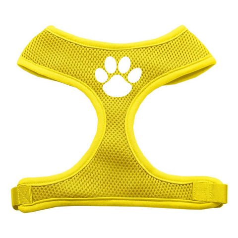 Paw Design Soft Mesh Harnesses Yellow Medium