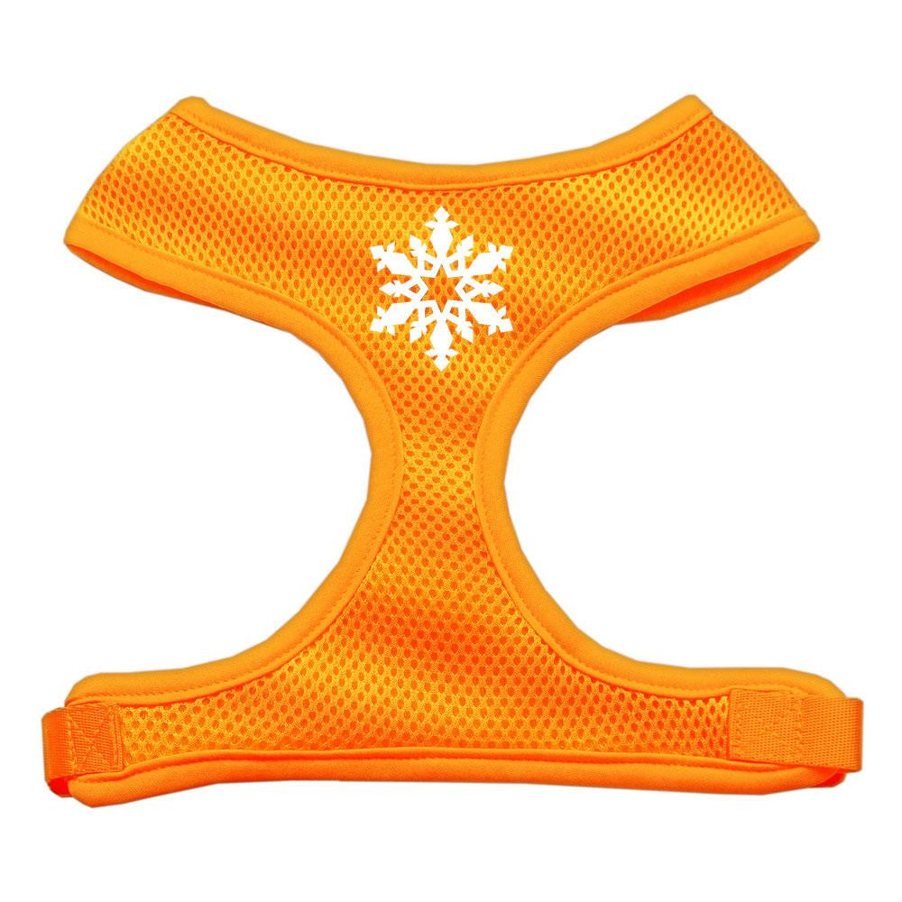 Snowflake Design Soft Mesh Harnesses Orange Large