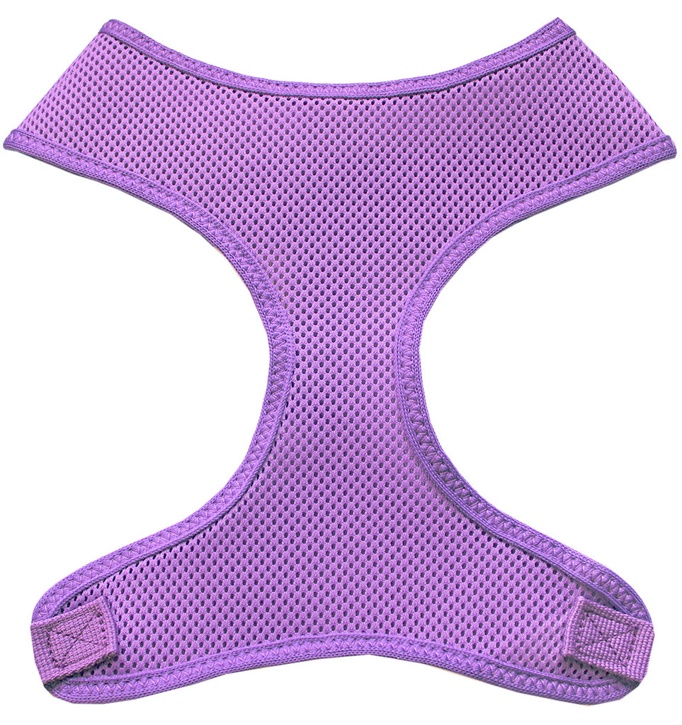 Soft Mesh Pet Harnesses Lavender Large