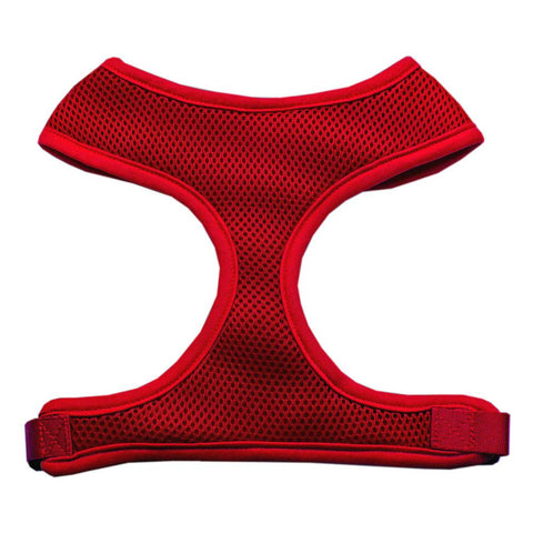 Soft Mesh Harnesses Red Medium