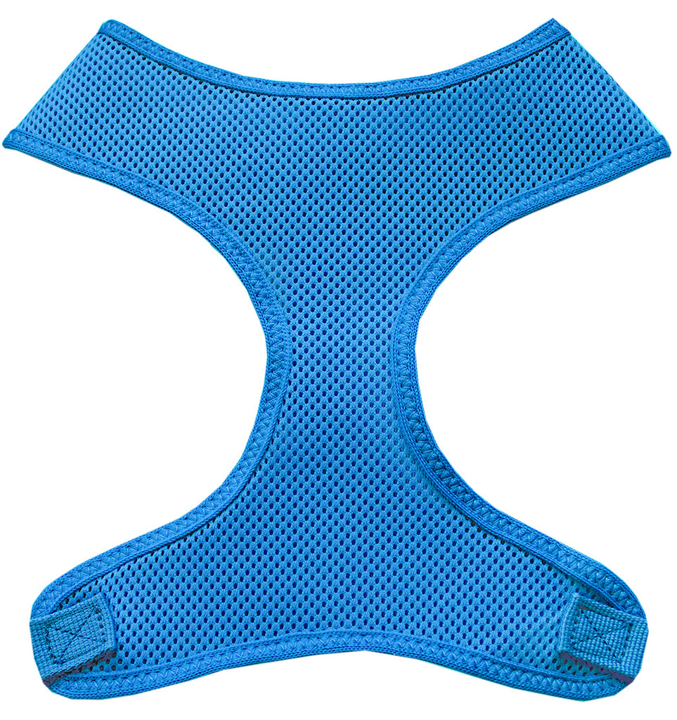 Soft Mesh Pet Harnesses Aqua Xs