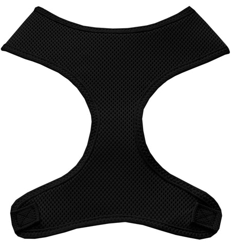 Soft Mesh Pet Harnesses Black Xs