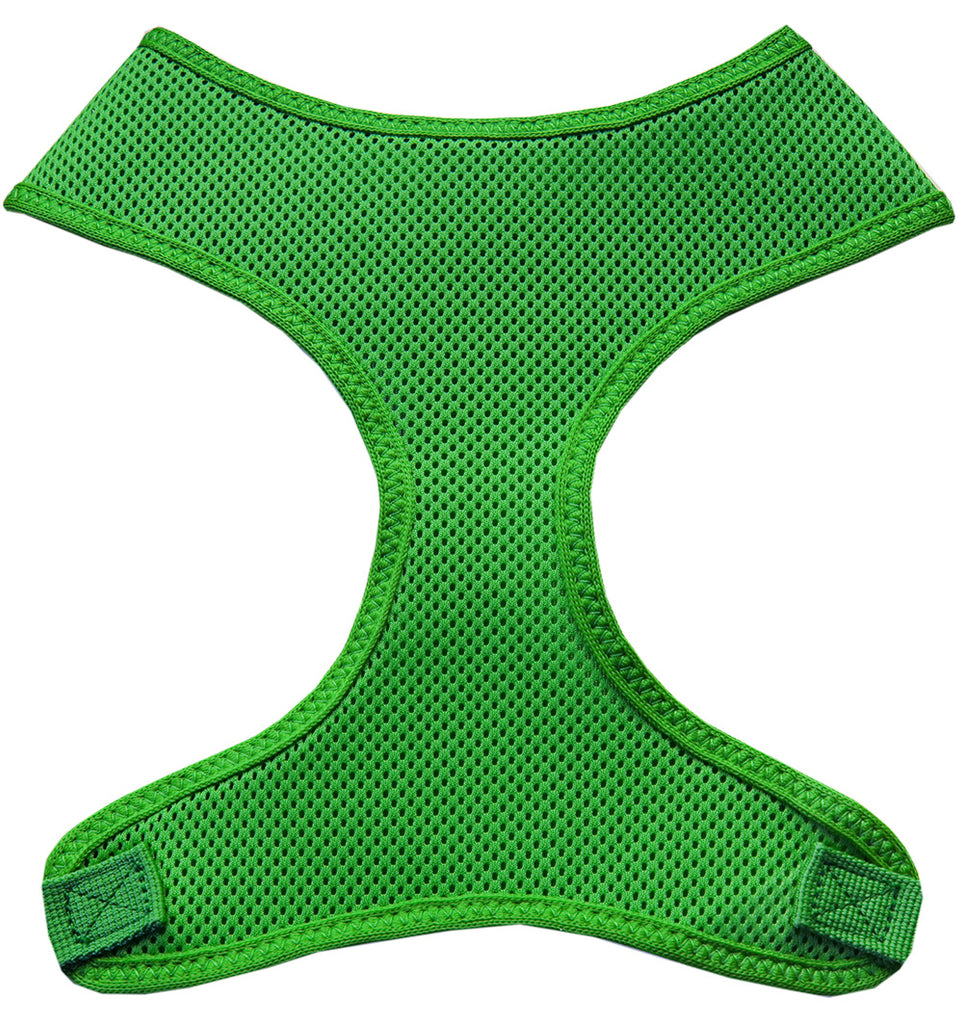 Soft Mesh Pet Harnesses Emerald Green Xs