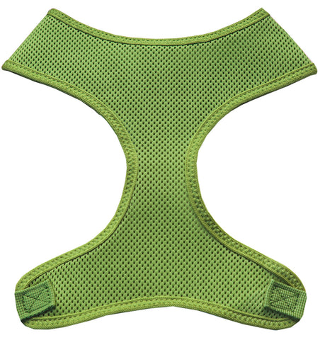 Soft Mesh Pet Harnesses Lime Green Xs