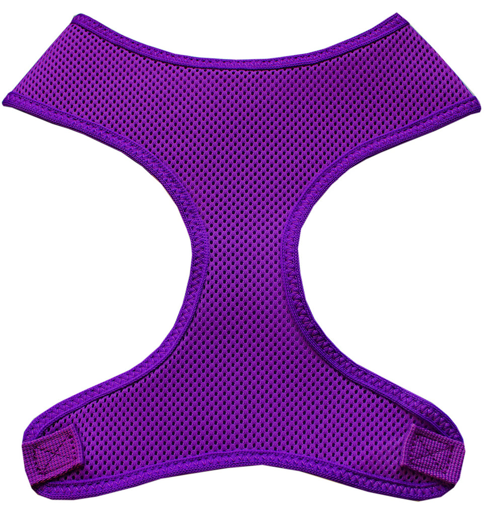 Soft Mesh Pet Harnesses Purple Xs