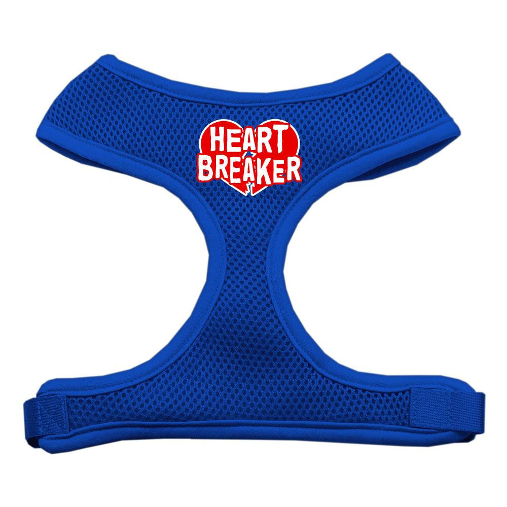 Heart Breaker Soft Mesh Harnesses Blue Small