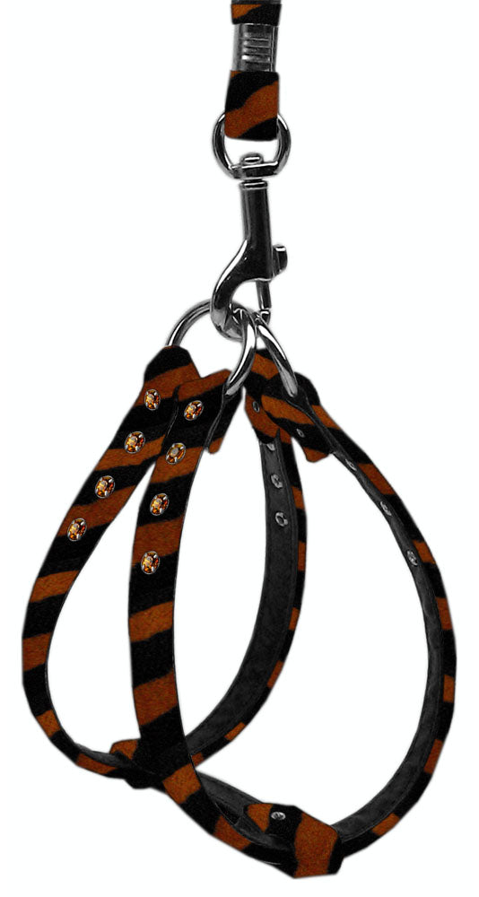 Animal Print Step In Harness Tiger 10