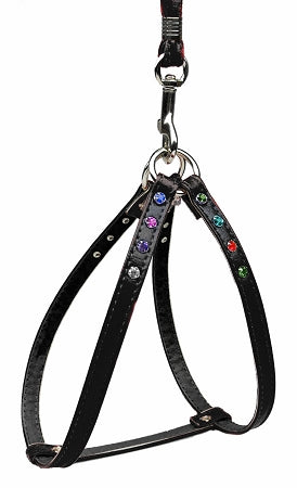 Confetti Step In Harness Black 12