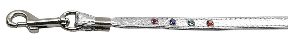Confetti Step In Harness Silver Matching Leash