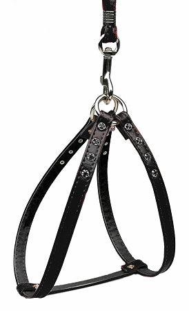 Step-in Harness Black W- Smoke Stones 10